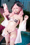 Gái Việt ZinieQ (@zinie) cosplay Koharu Shimoe-Blue Archive
