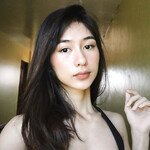 Em teen xinh gái Châu Á mình dây show cặp vú