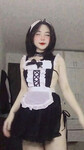Em Ánh Dương 2k6 Cosplay Hầu Gái Cực Xinh Và Đáng Yêu