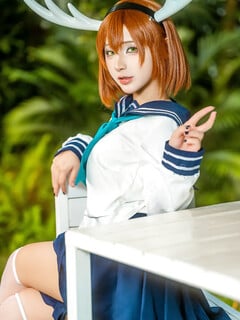 Gái xinh cute dáng ngon mê cosplay P8