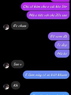 Cô bé 200...⁵ thiếu tiền, muốn some với các a để có tiền